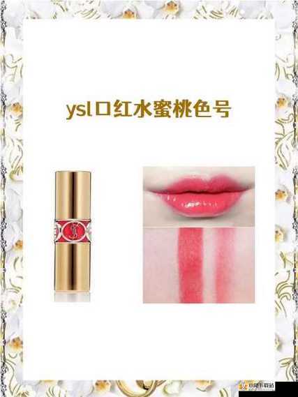 ysl 口红水蜜桃色蛋仔派对号是什么之探讨